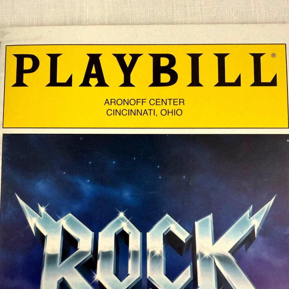 Rock of Ages Playbill Aronoff Center Cincinnati OH 2010 Broadway Across America - Picture 10 of 11